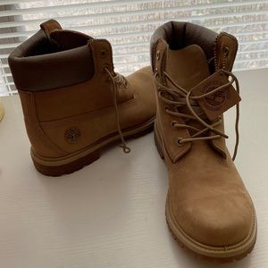 Tan Timberland Boots